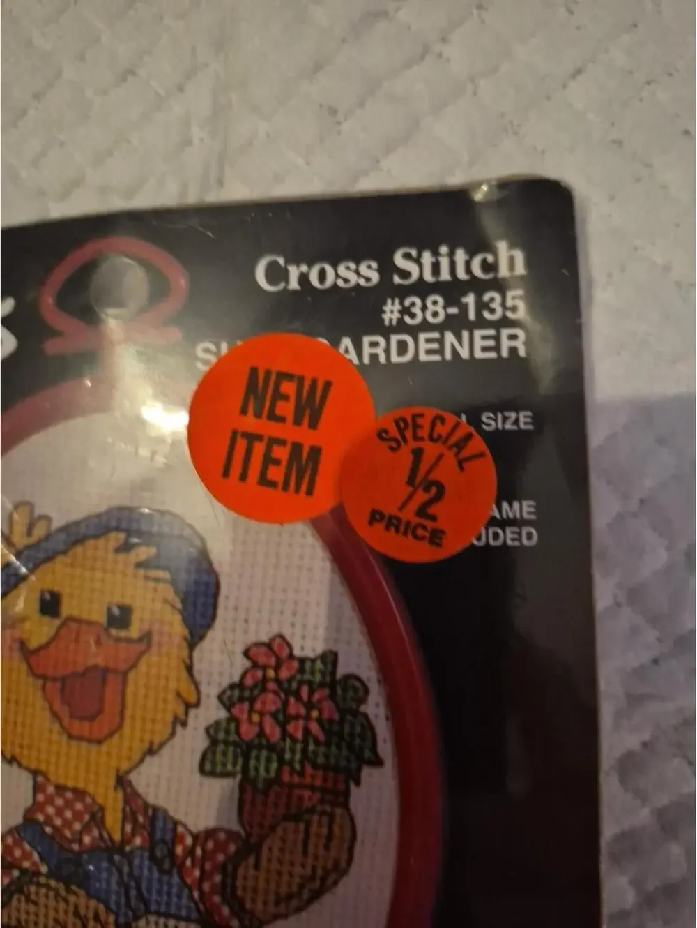 Janlynn Suzy’s Zoo Embroidery Kit 38-135 suzy Gardener Duck  Frame